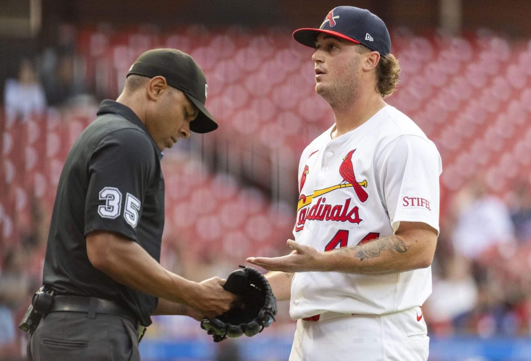 ×îÐÂÐÓ°ÉÔ´´ Cardinals host Braves at home in third game of series